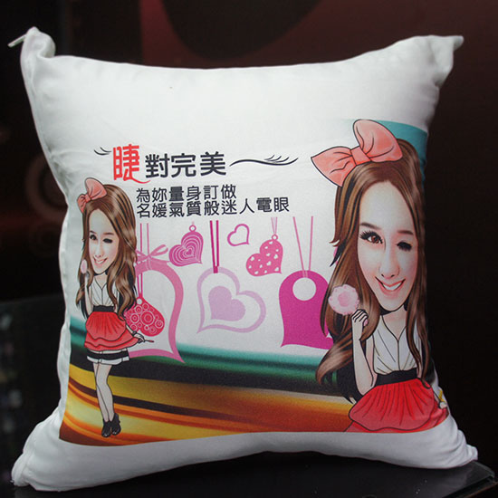 客製化抱枕,雙面皆可印照片